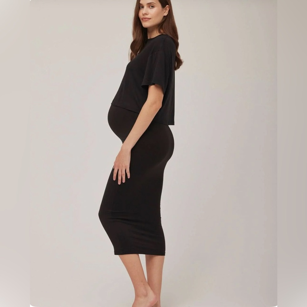 Hatch Midi Maternity Skirt in like-new condition